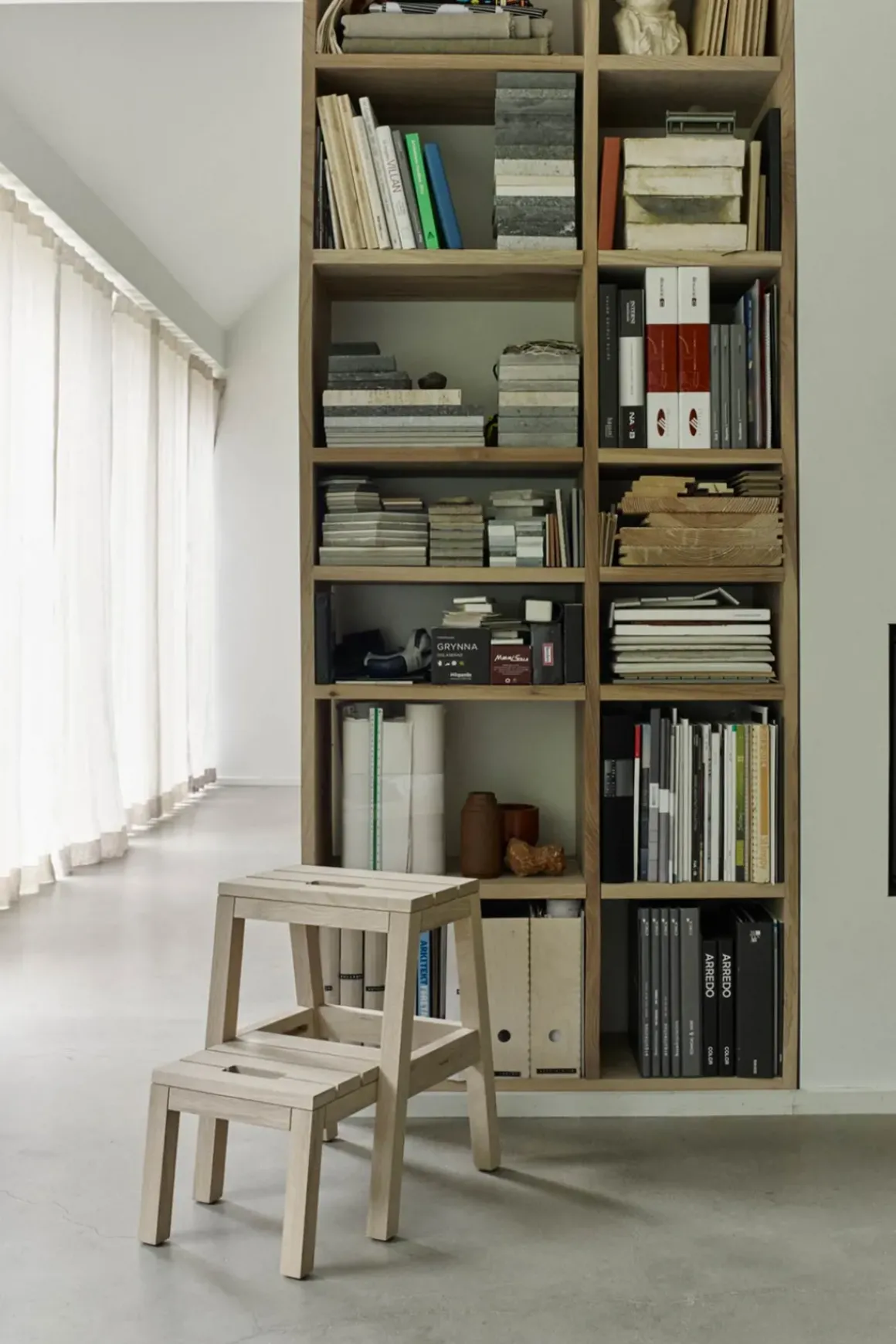 Krakk - Dania Step Ladder Oak
