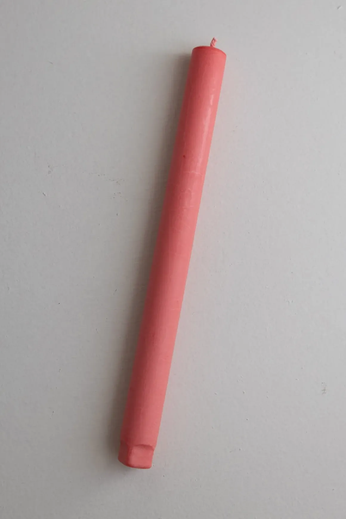 Kronelys - H27cm Korall