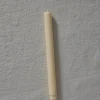 Kronelys - H27cm Krem