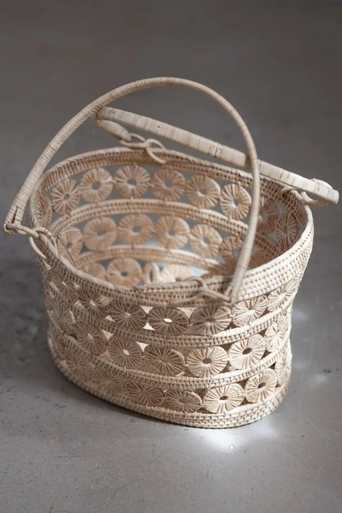 Kurv - Hand Bag Macaron 30x22cm