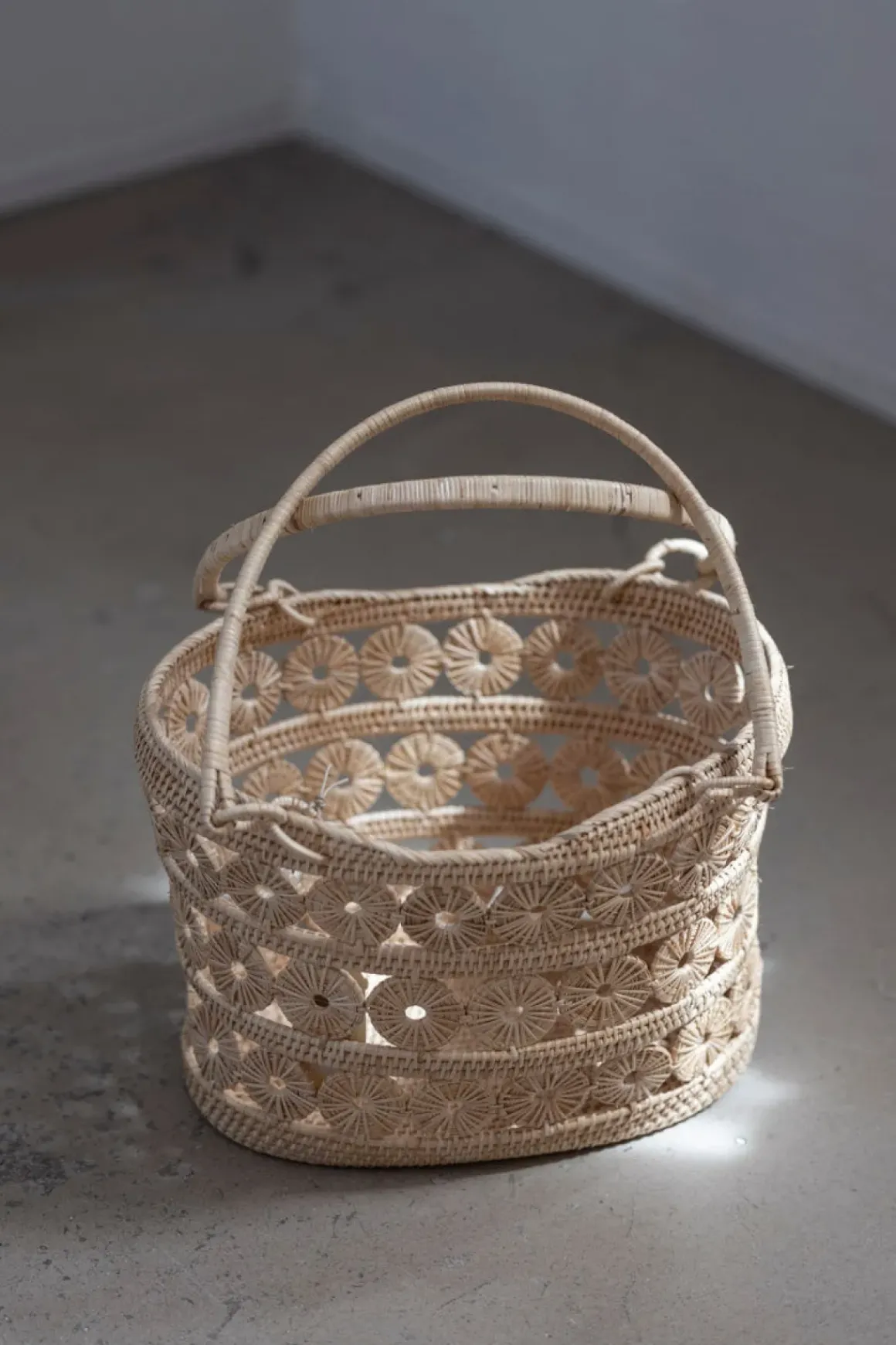 Kurv - Hand Bag Macaron 30x22cm