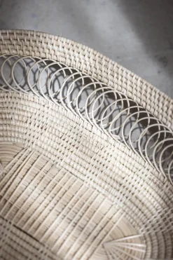 Kurv - Oval Lace 36x25cm