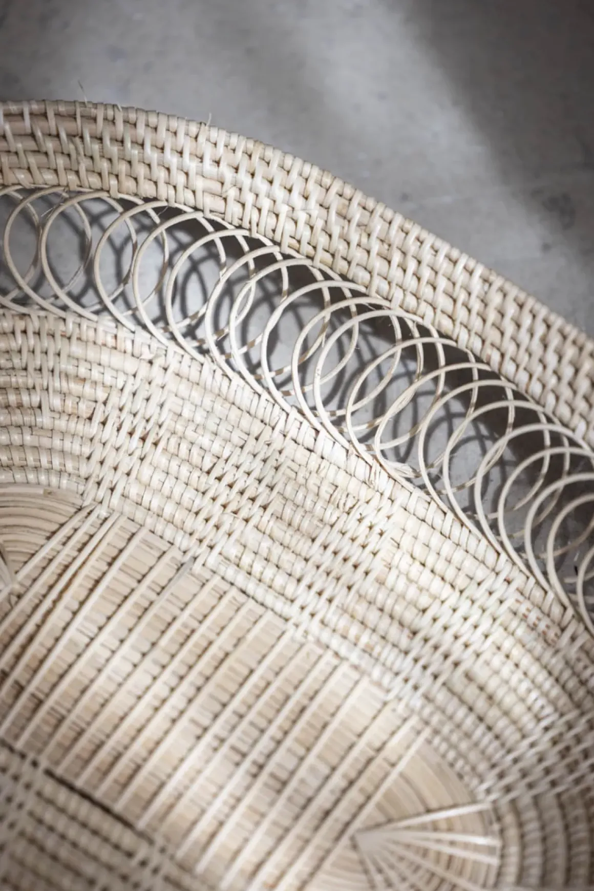 Kurv - Oval Lace 36x25cm