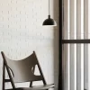 Lenestol - Knitting Lounge Chair, Dark Stained Oak, Dakar 0311
