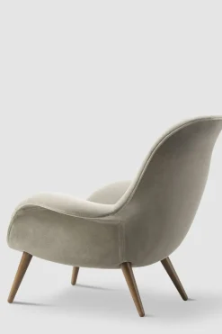 Lenestol - Swoon 1770 Grand Mohair 9103 Røkt Eik