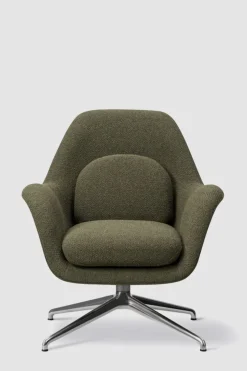 Lenestol - Swoon Lounge Petit 1776 Carlotto 900 Swivel Krom