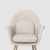 Lenestol - Swoon Lounge Petit 1774 Sunniva 717 Lakkert Eik