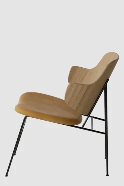 Lenestol - The Penguin Lounge 250 Dakar, Black Steel, Natural Oak