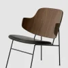 Lenestol - The Penguin Lounge 842 Dakar, Black Steel, Walnut