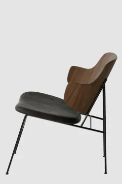 Lenestol - The Penguin Lounge 842 Dakar, Black Steel, Walnut