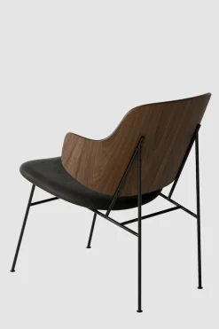 Lenestol - The Penguin Lounge 842 Dakar, Black Steel, Walnut