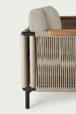 Loungestol - Corbey Sort/Oyster