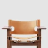 Loungestol - Spanish Chair 2226 Oljet Valnøtt/Cognac Lær
