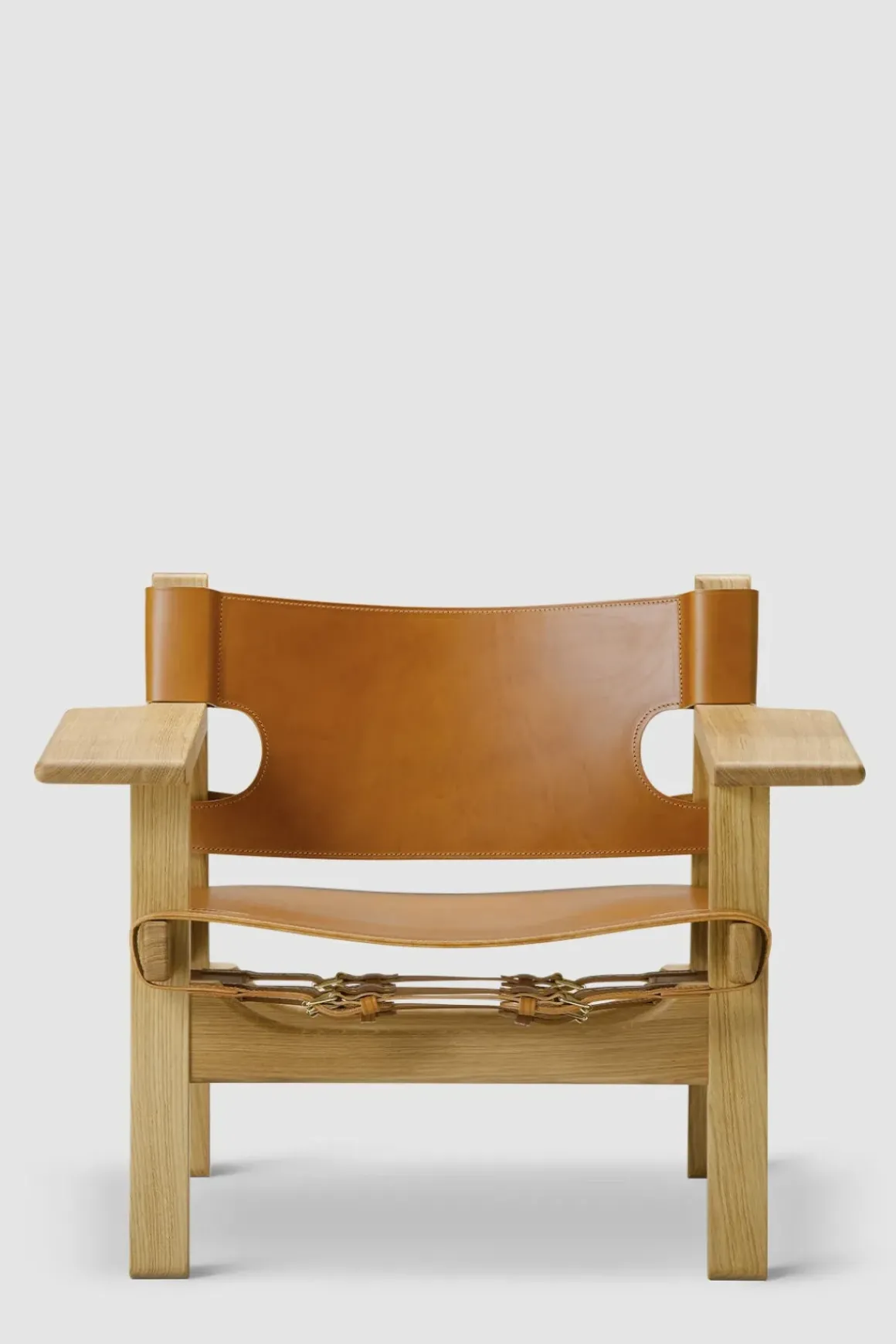 Loungestol - Spanish Chair 2226 Oljet Eik/Cognac Lær