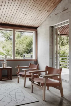 Loungestol - Spanish Chair 2226 Oljet Eik/Cognac Lær
