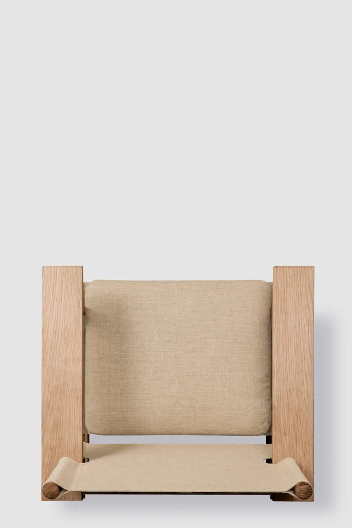 Loungestol - The Canvas Chair Lys Oljet Eik / Naturfarget Canvas