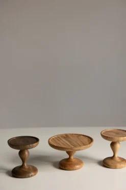 Lysfat - Wooden Cake Dish S