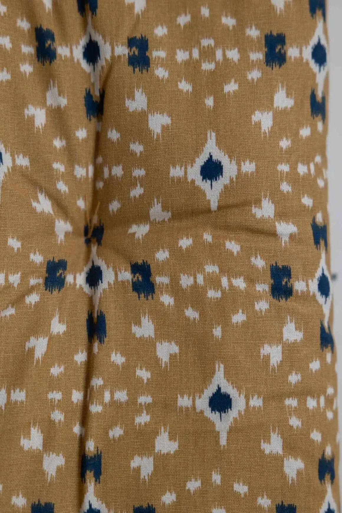 Madrass - 45x125cm Mustard/Off-White/Dark Blue