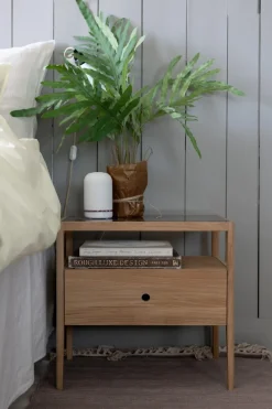 Nattbord - Spindle Bedside Table Oak