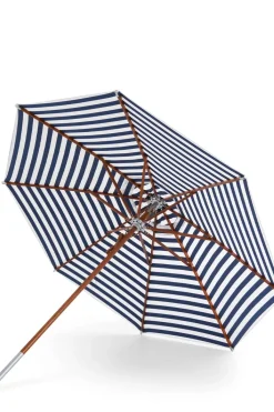 Parasoll - Atlantis Rund dia330 Dark Blue Stripes