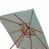Parasoll - Messina 300x300cm Apricot/DarkGreen