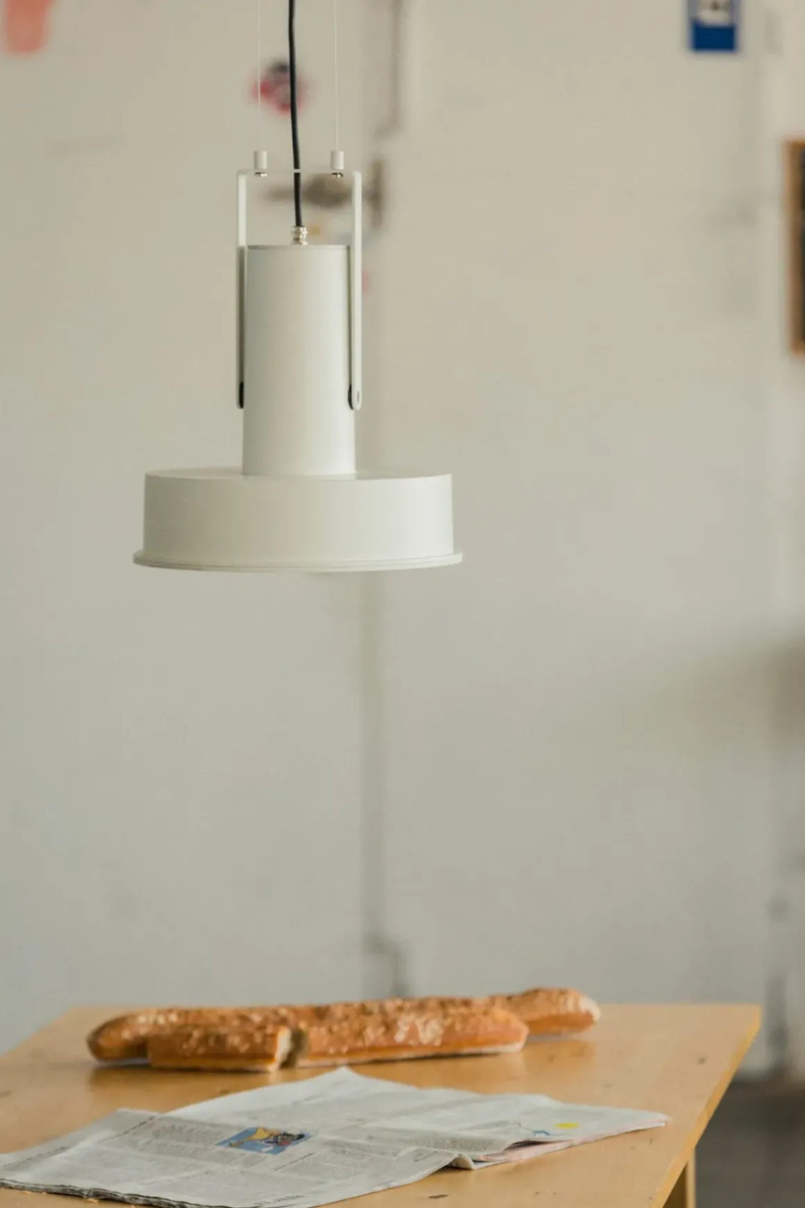 Pendellampe - Arne Domus White