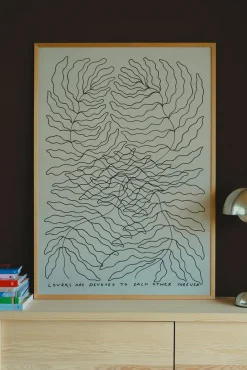Plakat - Lovers 70x100cm