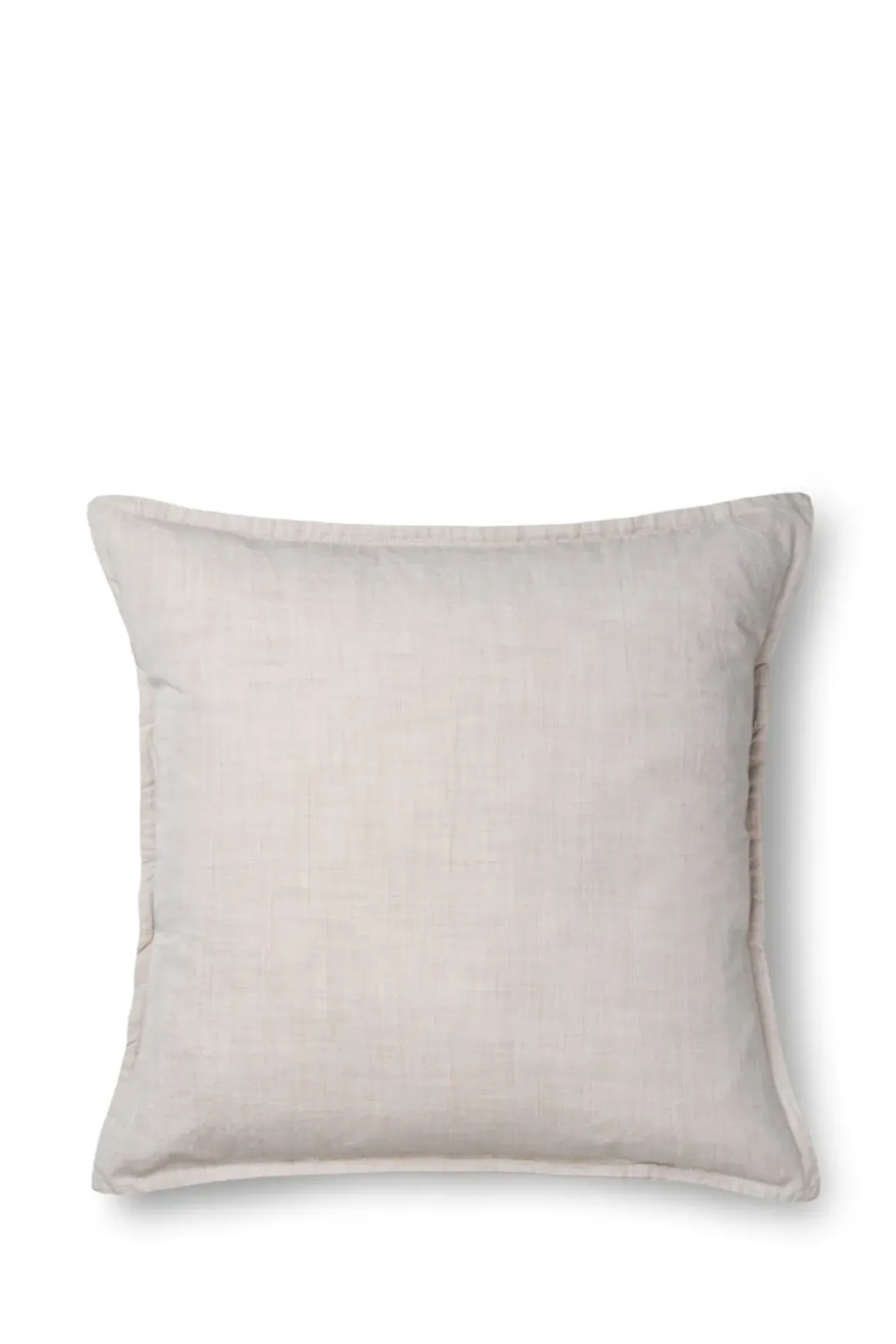 Pute - Cotton Slub 50x50 Nature Komplett
