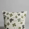 Putetrekk - Clover Embroidered 48x48cm