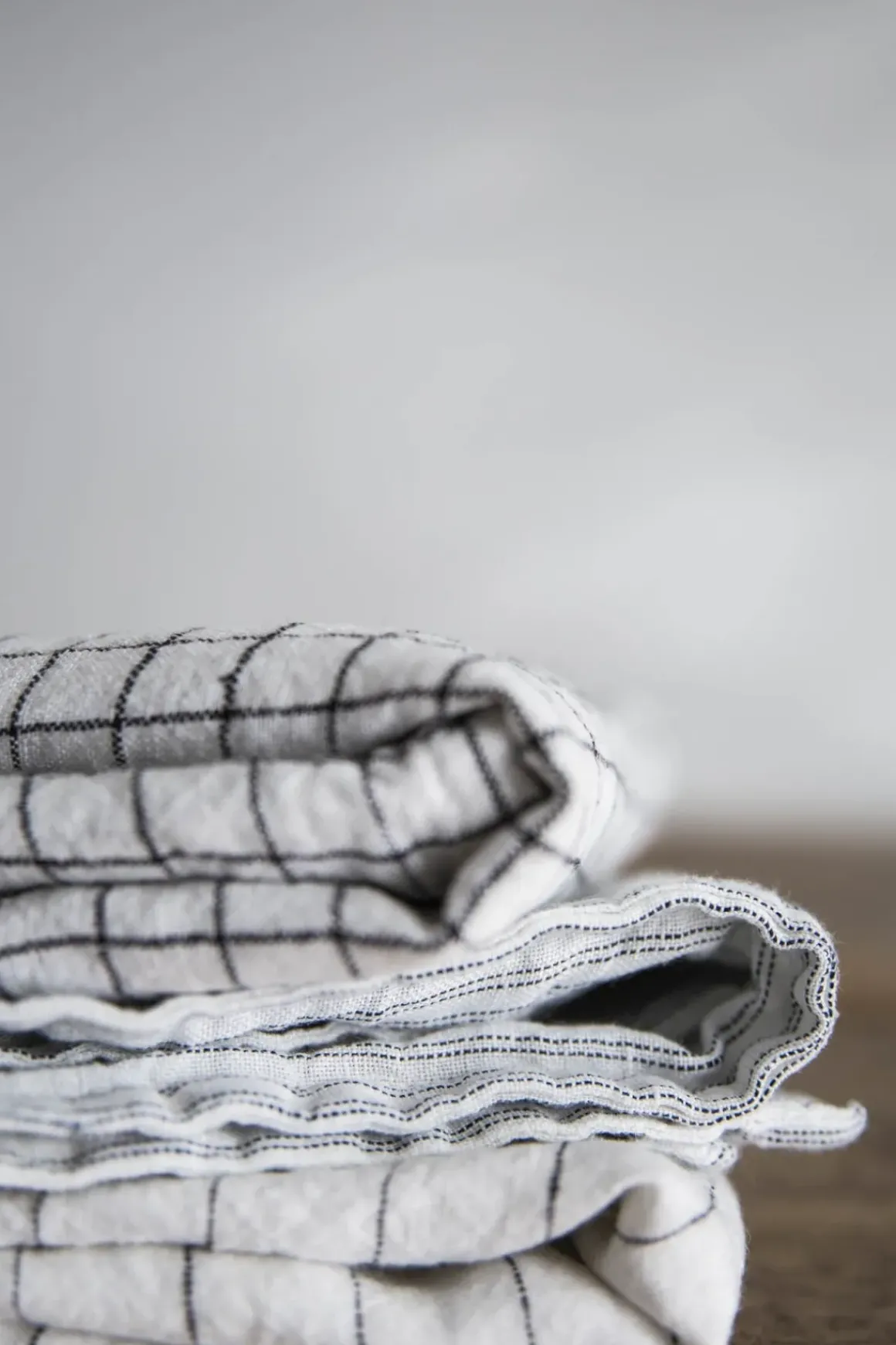 Putetrekk - 50x50cm White/Black Checks