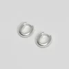 Øredobber - Chunky Hoop Tiny Silver