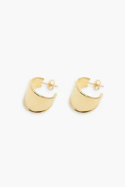 Øredobber - Contour Hoops Gold
