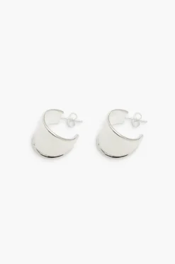 Øredobber - Contour Hoops Silver