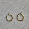 Øredobber - Oda Small Hoops Gold