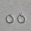 Øredobber - Oda Small Hoops Silver