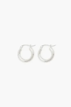 Øredobber - Oda Small Hoops Silver