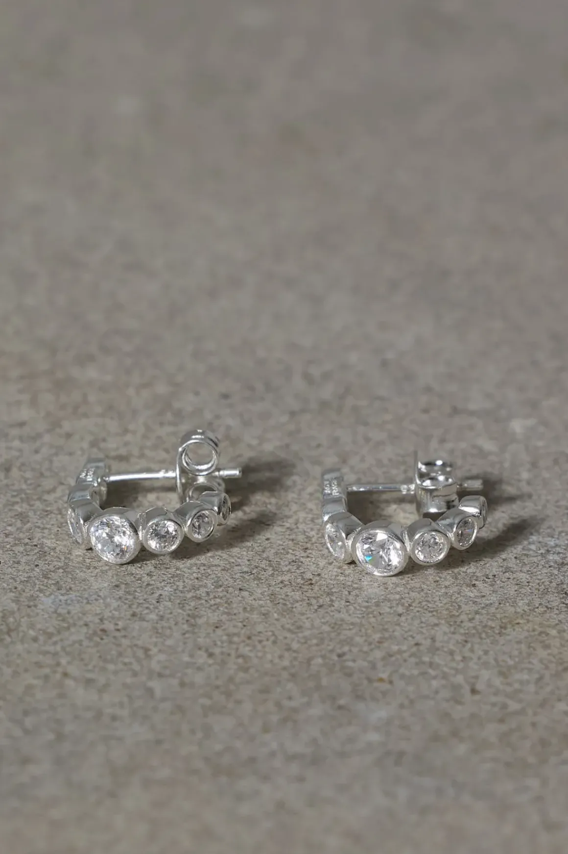 Øredobber - Odette Earrings Silver