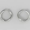 Øredobber - Thorn Hoop Round Silver