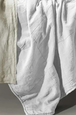 Sengeteppe - Rem Quilt 170x260cm Bianco