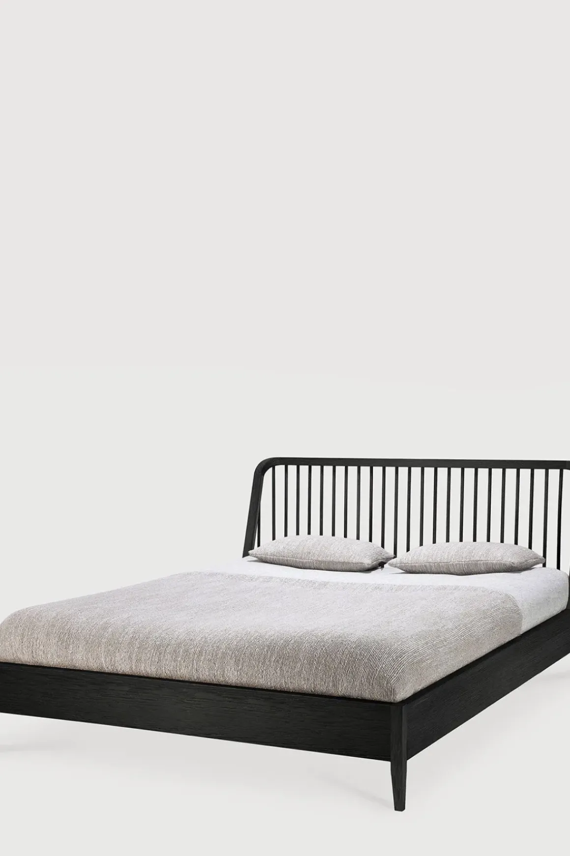 Seng - Spindle Bed 180x200cm Oak Black
