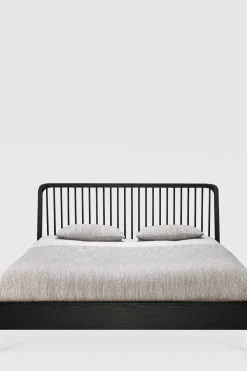 Seng - Spindle Bed 180x200cm Oak Black