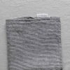 Serviett - 45x45 Black/White Stripe