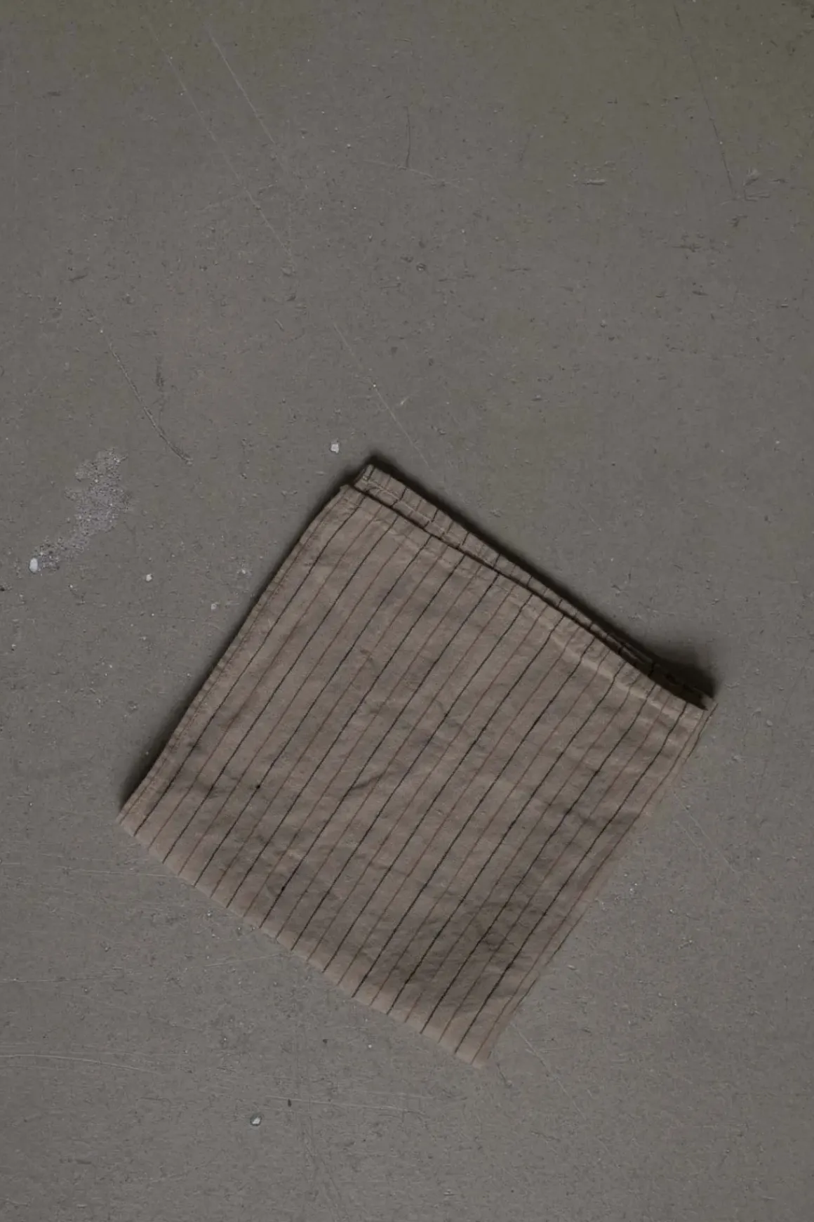 Serviett - 45x45cm Camel Stripe