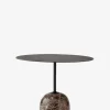 Sidebord - Lato LN9 Warm Black u0026 Emparador Marble