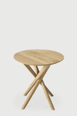 Sidebord - Oak Mikado dia50x50cm