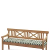 Sittepute - Til Drachmann Benk 165  Light Apricot/Dark Green