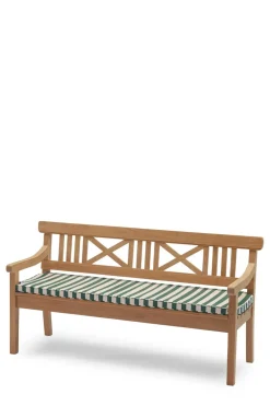 Sittepute - Til Drachmann Benk 165  Light Apricot/Dark Green