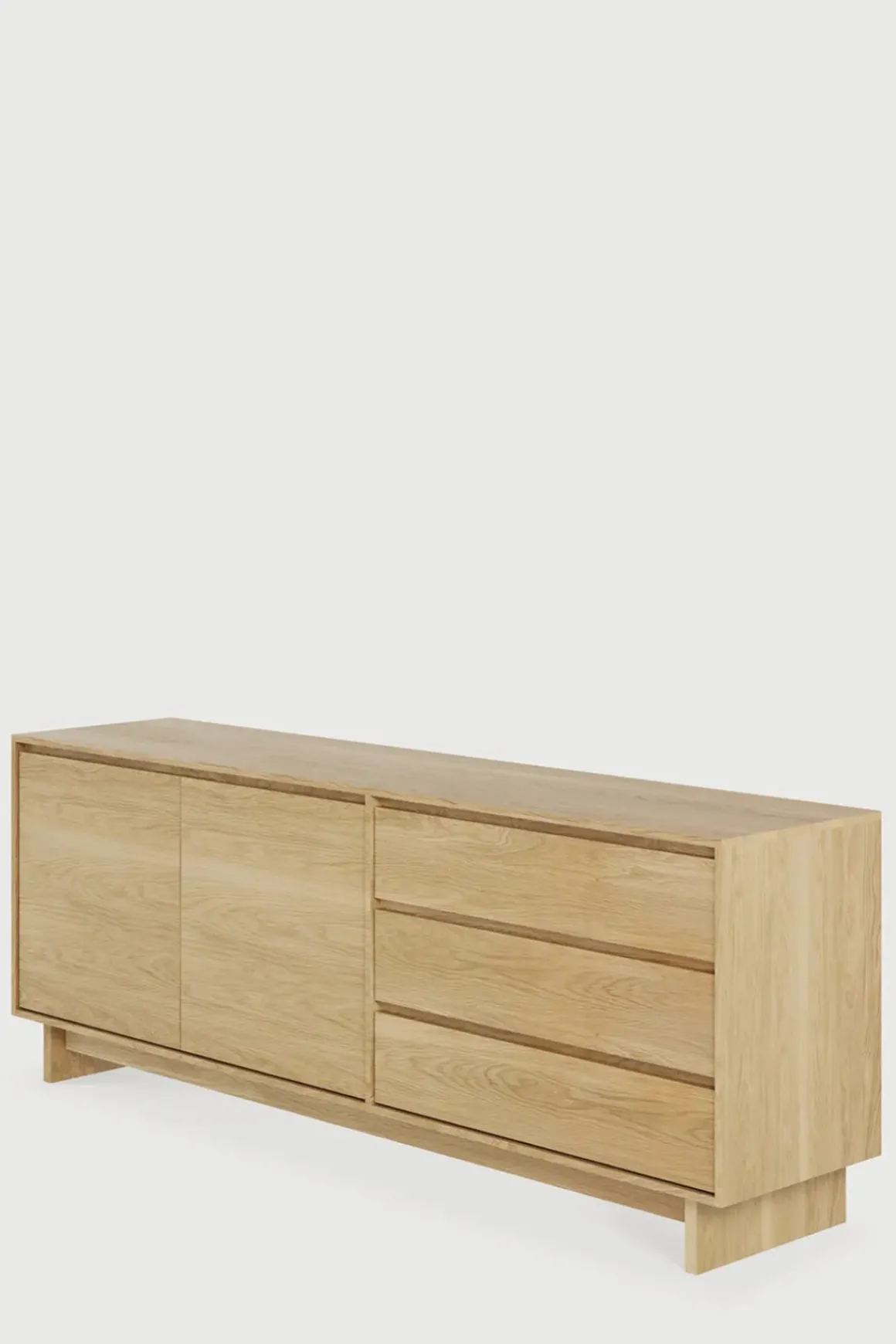 Sjenk - Oak Wave 205x46xh77cm