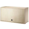 Skap - Vippedør 78x30x42 Ask