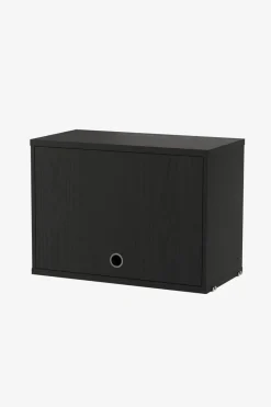 Skap - Vippedør 58x30x42 Sort Ask